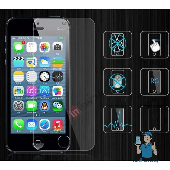 Tempered Glass for Apple Iphone 5 thumbnail